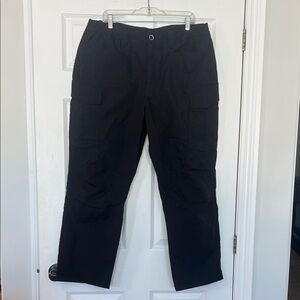 Men's Classic Black Cargo Pants